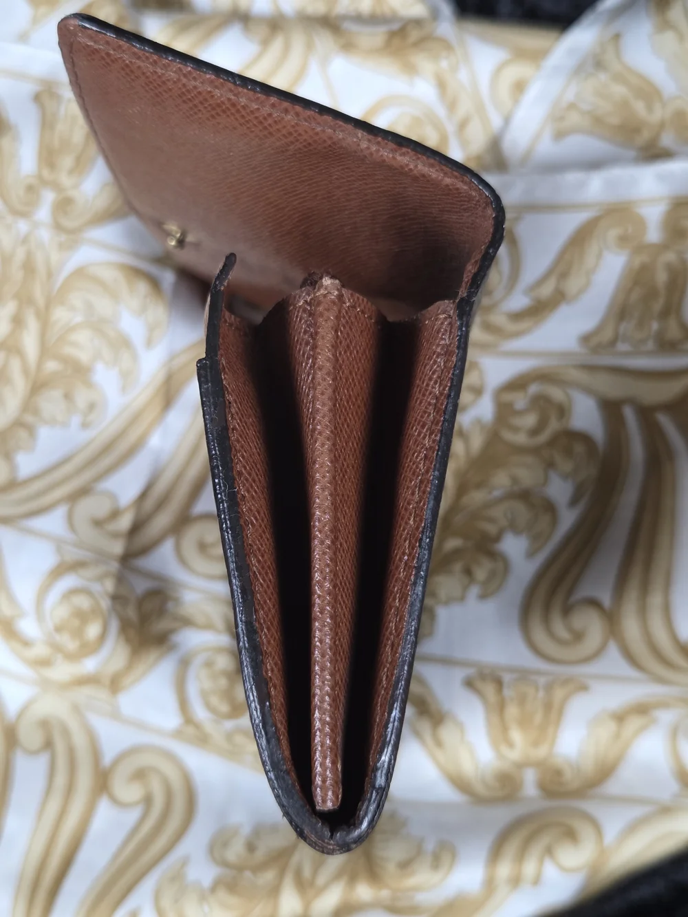 Louis Vuitton Monogram Trésor Bifold Wallet Vintage Made in Spain